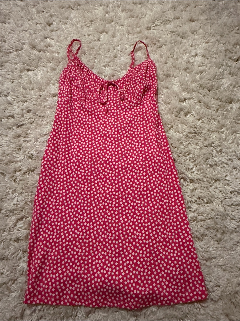 American Eagle Outfitters Pink Floral Slip Dress